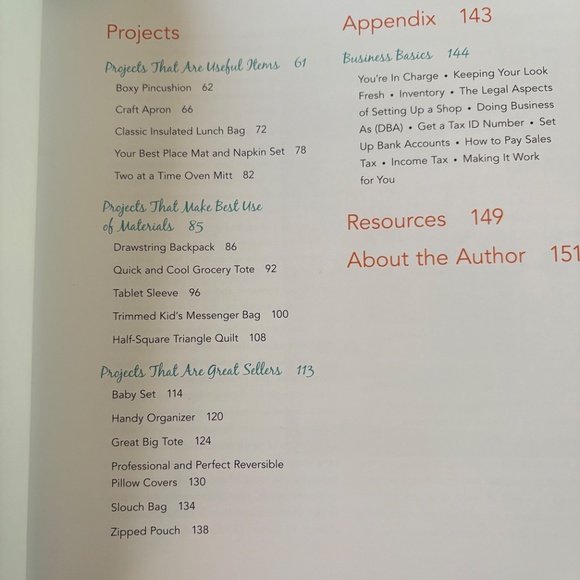 Craft Book, Starting A Craft Business, Sewing To Sell - Picture 5 of 5